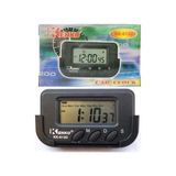 Dijital Küçük Masa Araba Saati Alarm Kronometre Kenko KK-613D - PAKET - 1 Adet