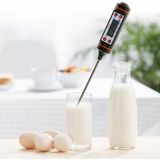 Dijital Lcd Gıda Yemek Yem Mama Süt Termometresi Batırmalı Mutfak Termometresi Sıcaklık Ölçer