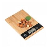 Dijital Lcd Mutfak Tartısı Terazisi 5kg Bambu Desenli