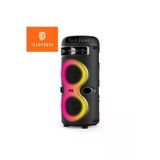 Dijital Led Göstergeli Radyolu Mikrofonlu Rgb Tws Çift 4 İnç Stereo Bass Kablosuz Karaoke Hoparlör