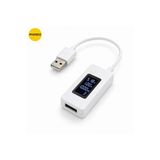 Dijital Led Göstergeli USB Voltmetre Ampermetre Test Cihazı - Akım Ve Voltaj Ölçer