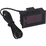 Dijital LED Sıcaklık Kontrolcü Modülü + 12VDC Su Geçirmez Ntc Sensör - Seçenek 1