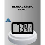 Dijital Masa Saati Sensörlü Aydınlatmalı Alarm Ve Sıcaklık Ölçerli - Lisinya