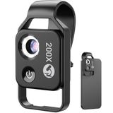 Dijital Mikroskop Kamera, Full HD Görüntü Kalitesi, 200X Yüksek Büyütme Kapasitesi, Kaymaz Klipsli ve Telefona Takılabilir, Led Işıklı Tasarım, Tüm Telefonlarla Uyumlu, Şarjlı Mikroskop Kamera