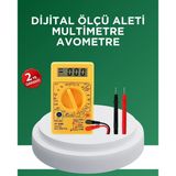 Dijital Multimetre Ölçü Aleti Ac Dc Ölçüm Lcd Ekranlı
