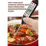 Dijital Mutfak Termometresi, Gıda ve Et Pişirme Sıcaklık Ölçer, Özel Kutulu - Seçenek 1