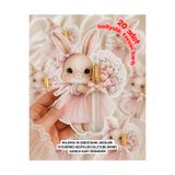 Dijital Nostal Tavşan Temalı Popüler Hediyelik Kartı (20 adet) Doğum Günü I Baby Shower I Doğum Günü I Bebek Mevlüdü