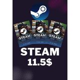 Dijital Oyun Tutkunları İçin Steam 11.5 Usd Cüzdan Kodu Anında Yükleme İmkanı Sunar