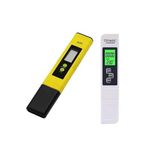 Dijital Ph Metre Su Sıvı Akvaryum Ph Ölçer Kalibrasyon Tds & Ec Su Ppm Ve Iletkenlik Ölçer Led Işıklı