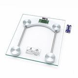 DİJİTAL - PİLLİ KARE BANYO BASKÜL TERAZİ TARTI LCD EKRAN 180KG/0.1G 30X30CM İ11-025 (5264)