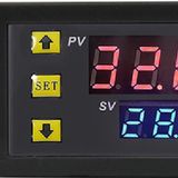 Dijital Sıcaklık Kontrol Termostatı Çift Ekranlı 12V