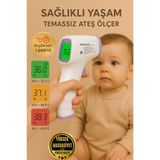 Dijital Temassız Ateş Ölçer Alından Vucut Termometre 100-100-1946-100-100