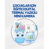 Dijital Termal Yazıcılı Mini Kamera - Hd Video & Anında Fotoğraf Çıktısı ( Lisinya )