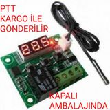 Dijital Termostat 12V W1209 Akvaryum Kuluçka Buzdolabı Arı Kovanı Termostatı