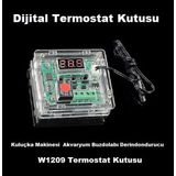 Dijital Termostat Kutusu Akvaryum Kuluçka Makinesi Buzdolabı Derindondurucu Termostat W1209 Kutusu