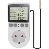 Dijital Termostat Priz Termostatik Sıcaklık Kontrol Fişi 220V Sonda İle İçin Isıtıcı Fan Sera İnkübatör Sürüngen
