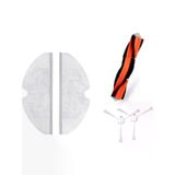 Dijitaldepodan Xiaomi Mijia 1c Vacuum Mop Set 2 Adet Fiber Mop Bezi 2 Adet Yan Fırça 1 Adet Ana Fırça