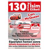 Dijitalist Baskı Okul Etiketi Kalem Defter Etiketi Cars Mcquenn Özel Isim Yazılabilen Etiket - 130 Adet