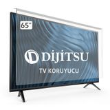 Dijitsu DJT65S Uyumlu Tv Ekran Koruyucu 3 mm Ekran Koruma Paneli