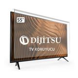 Dijitsu DjTV55SH Uyumlu Tv Ekran Koruyucu 3 mm Ekran Koruma Paneli
