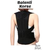 Dik Duruş Korse Unisex Kamburluk Önleyici Bel Sırt Omuz Korse Balenli Yeni Nesil