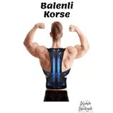Dik Duruş Korse Unisex Kamburluk Önleyici Bel Sırt Omuz Korse Özel Kaliteli Kumaş Balenli