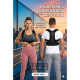 Dik Duruş Korsesi Kamburluk Önleyici Duruş Düzelten Korse Omuz Sırt Korsesi Sporcu Korsesi Dik Duruş Korsesi Ortopedik Duruş Düzeltici, Kamburluk Önleyici, Ayarlanabilir Omuz Ve Sırt Korsesi, Kadın Erkek Unisex