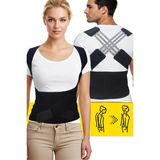 Dik Duruş Korsesi - Unisex, Çapraz Bantlı, Sırt ve Omuz Desteği, Postür Düzeltici, Omurga Des - Çok Renkli