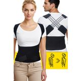 Dik Duruş Korsesi - Unisex, Çapraz Bantlı, Sırt ve Omuz Desteği, Postür Düzeltici, Omurga Destekli, Bel Destekli (KUNA)