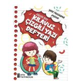 Dik Temel Harflerle Güzel Yazı Defteri Küçük Boy - İlkokul 1. Sınıf Okuma Yazma Defteri, Çizgi Çalışması Defteri