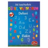 Dik Temel Harflerle Güzel Yazıyorum Defteri-Spiralli