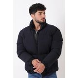 Dik Yaka Oversize Bomber Şişme Kışlık Mont Pldp 3018_50465 - Lacivert - 2XL