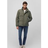 Dik Yaka Yeşil Kadife Ceket Loose Fit/Bol Rahat Kesim 0110476-85485 Yeşil-85485 XXXL
