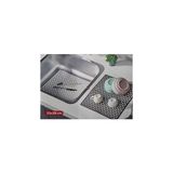 Dikdörtge Siliko Lavabo Buzluk Matı 33X28 cm Atrasit Rek 1 Adet ISGLVB112 - 33 x 28 cm