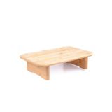 Dikdörtgen Bambu Ayaklı Kesme Tahtası, 33x20x8 cm