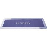 DİKDÖRTGEN DÜZ RENKLİ SU EMİCİ - SİHİRLİ BANYO PASPASI ELASTİK 116 X 37.5CM (2818)