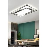 DİKDÖRTGEN MODEL MODERN PLAFONYER AVİZE (90X60 CM)