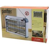 Dikdörtgen Model Sinek Öldürücü Cız Makine 2X10W Masa Üstü - Askı Halkalı ETKİ=40M 226X38X7CM V (2818)