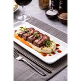 Dikdörtgen Servis Tabağı Seti, 6'lı Set, Modern ve Minimal Tasarım, Meze, Sushi ve Et Sunumları için İdeal