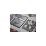 Dikdörtgen Silikon Lavabo Buzluk Matı 33X28 cm Antrasit Renk 1 Adet ISGLVB112 - Option-1