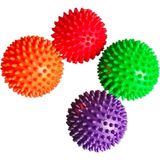 Dikenli Masaj Topu Büyük Boy 9,5 cm - Renkli