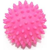 Dikenli Sert Masaj Topu 7,5 cm Pembe - 000-Siyah