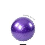 Dikenli Yoga Pilates Aeorobik Jimnastik Topu 65 Cm Mor Pompa Hediyeli