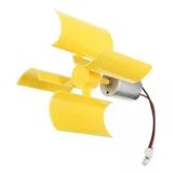 Dikey Eksenli Rüzgar Türbini - DIY DC Motor Türbin