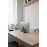 Dikey Laptop Masaüstü Standı Siyan