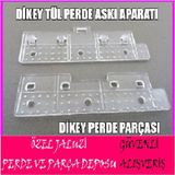 Dikey Tül Perde Askı Aparatı-Dikey Tül Perde Aksesuarları Ve Plas