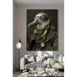 Dikeytekli Kanvas Tablo Modern Salon Mutfak Yatak Odası Ofis Steampunk Albatros Tasvir 829