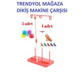 Dikiş Makine Çarşısı Makina Çardağı Seti Makas Masura