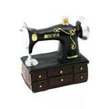 Dikiş Makinesi Vintage Dekoratif Biblo 20X15x8.5cm Reçine (5224)