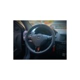 Dikişli Deri Direksiyon Kılıfı Damarlı Siyah Deri Gri Yüzük Gri Dikiş Opel Astra İçin HASBAY1201262458